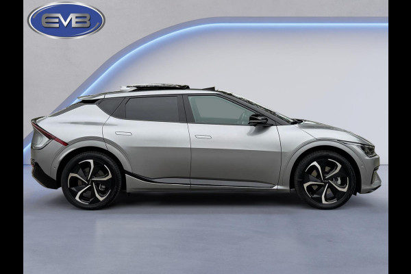 Kia Ev6 GT-Line 325 pk AWD 77.4 kWh, matgrijs, panoramadak , 20 inch, camera, vele opties, Nederlandse auto met nationale auto pas