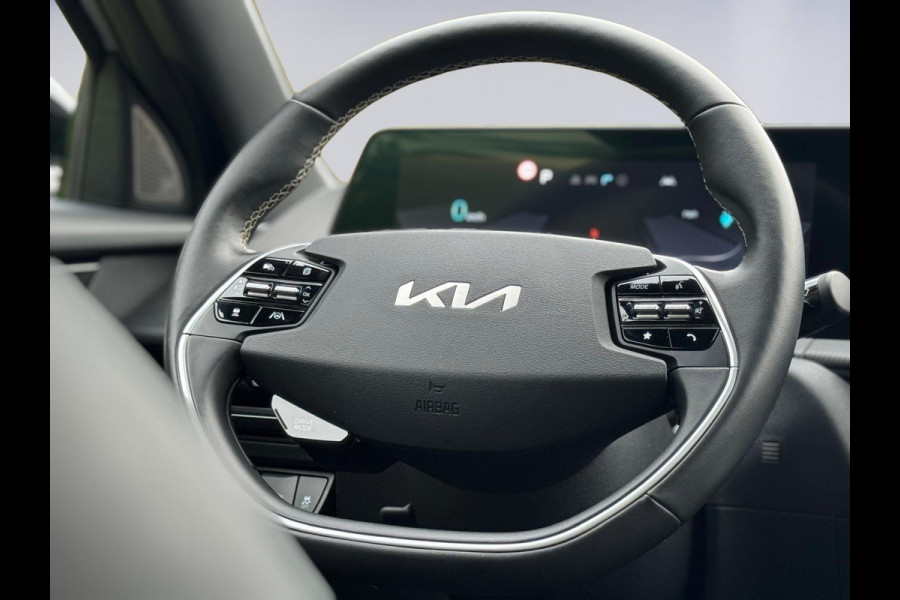 Kia Ev6 GT-Line 325 pk AWD 77.4 kWh, matgrijs, panoramadak , 20 inch, camera, vele opties, Nederlandse auto met nationale auto pas