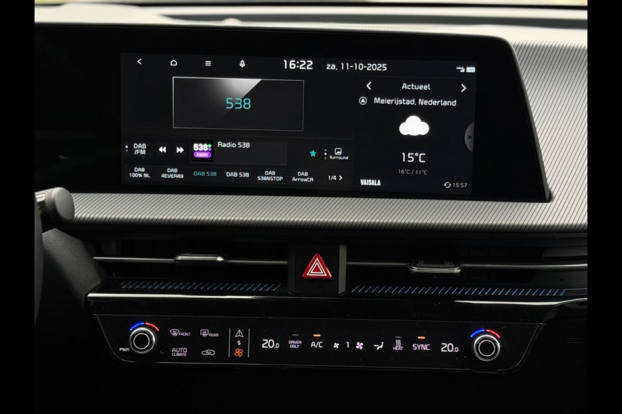 Kia Ev6 GT-Line 325 pk AWD 77.4 kWh, matgrijs, panoramadak , 20 inch, camera, vele opties, Nederlandse auto met nationale auto pas