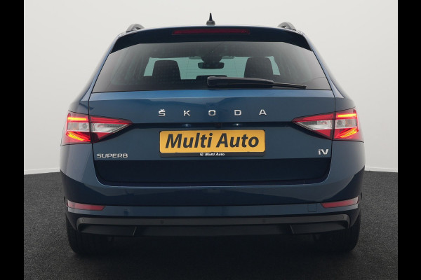 Škoda Superb Combi 1.4 TSI iV Ambition Plug In Hybrid 218pk Dealer O.H PHEV | Adaptive Cruise | Camera | Stoelen & Stuur Verwarmd | Canton Audio | Apple Carplay | Blis | Keyless | Navigatie | Virtual | DAB |