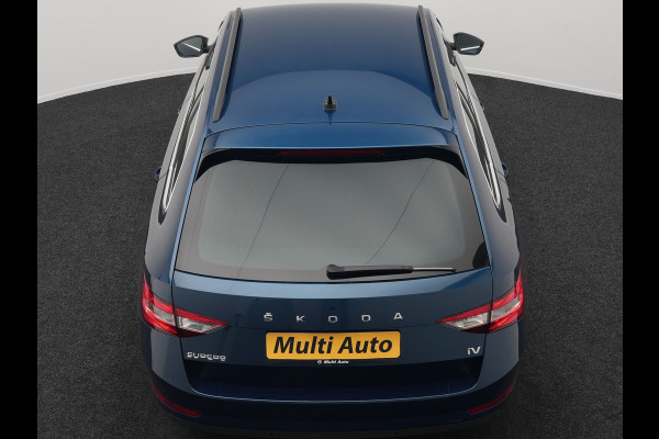 Škoda Superb Combi 1.4 TSI iV Ambition Plug In Hybrid 218pk Dealer O.H PHEV | Adaptive Cruise | Camera | Stoelen & Stuur Verwarmd | Canton Audio | Apple Carplay | Blis | Keyless | Navigatie | Virtual | DAB |