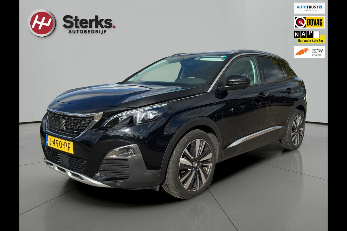 Peugeot 3008 1.2 PureTech Blue Lease Premium AUTOMAAT HALF LEDER Peugeot 3008 1.2 PureTech Blue Lease Premium AUTOMAAT HALF LEDER