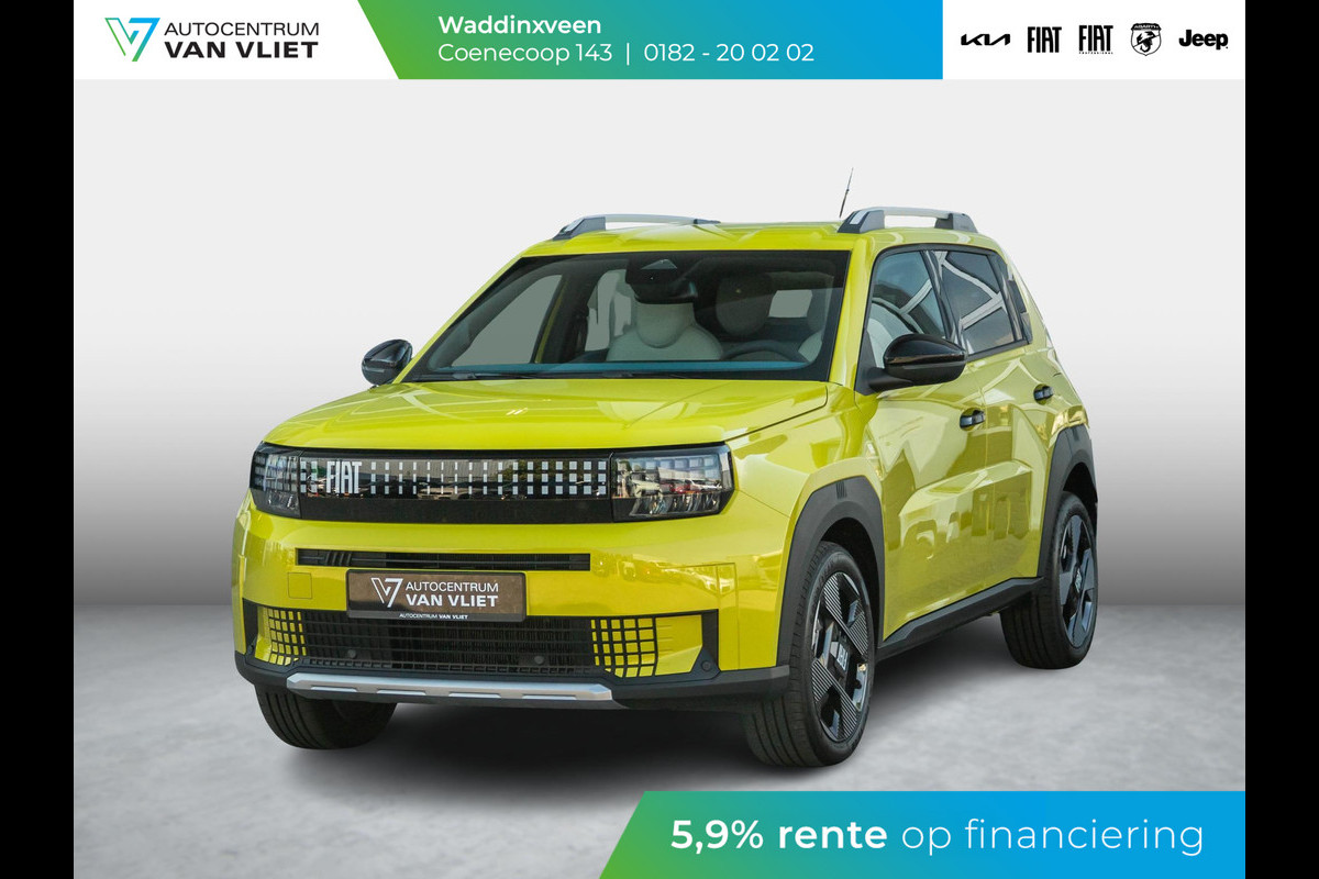 Fiat Grande Panda La Prima 11 kW 44 kWh | Uit voorraad leverbaar | Clima | Cruise | Camera | Apple Carplay | 17" | Navi | Winter Pack Fiat Grande Panda La Prima 11 kW 44 kWh | Uit voorraad leverbaar | Clima | Cruise | Camera | Apple Carplay | 17" | Navi | Winter Pack