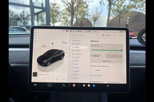 Tesla Model Y Long Range AWD 75 kWh AUTOPILOT| ACHTERBANK VERWARMD| STOEL+ STUUR VERW. | TESLA GARANTIE AANDRIJFLIJN EN ACCU T/M 07-2031/192.000KM
