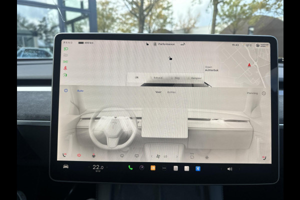 Tesla Model Y Long Range AWD 75 kWh AUTOPILOT| ACHTERBANK VERWARMD| STOEL+ STUUR VERW. | TESLA GARANTIE AANDRIJFLIJN EN ACCU T/M 07-2031/192.000KM