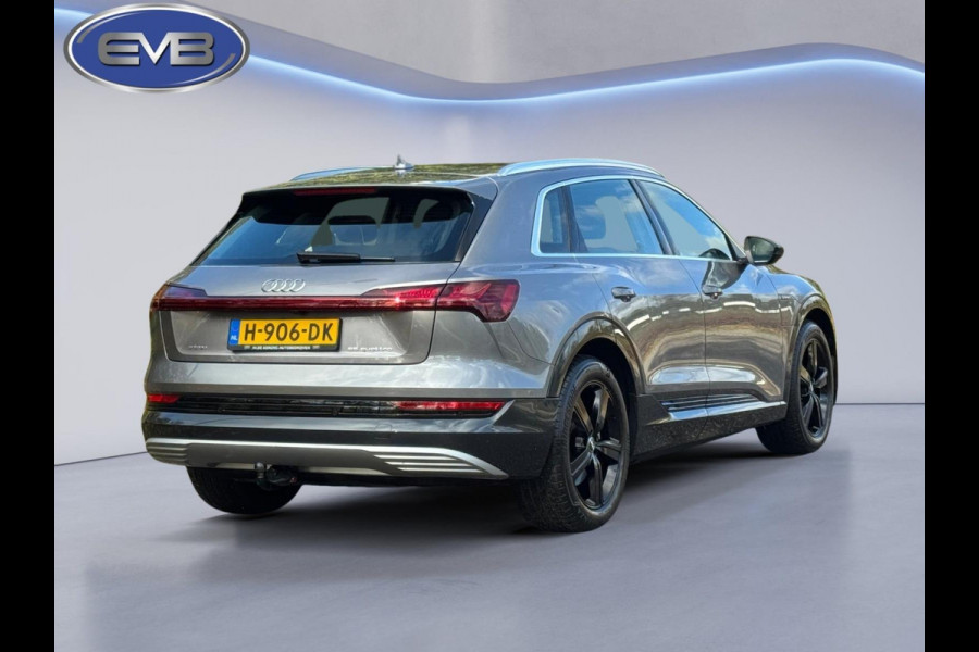 Audi e-tron E-tron 55 quattro 408 pk advanced Pro S Line Plus 95 kWh, SOH 94,6 %, camera , trekhaak,lederen sportinterieur