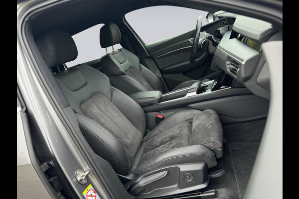 Audi e-tron E-tron 55 quattro 408 pk advanced Pro S Line Plus 95 kWh, SOH 94,6 %, camera , trekhaak,lederen sportinterieur