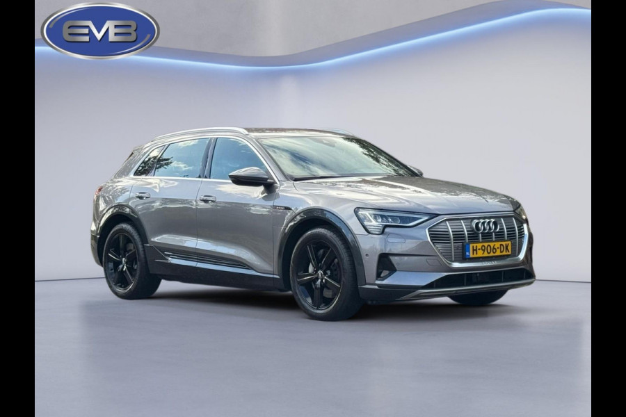 Audi e-tron E-tron 55 quattro 408 pk advanced Pro S Line Plus 95 kWh, SOH 94,6 %, camera , trekhaak,lederen sportinterieur