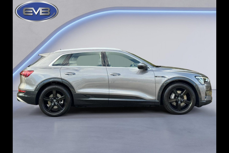 Audi e-tron E-tron 55 quattro 408 pk advanced Pro S Line Plus 95 kWh, SOH 94,6 %, camera , trekhaak,lederen sportinterieur