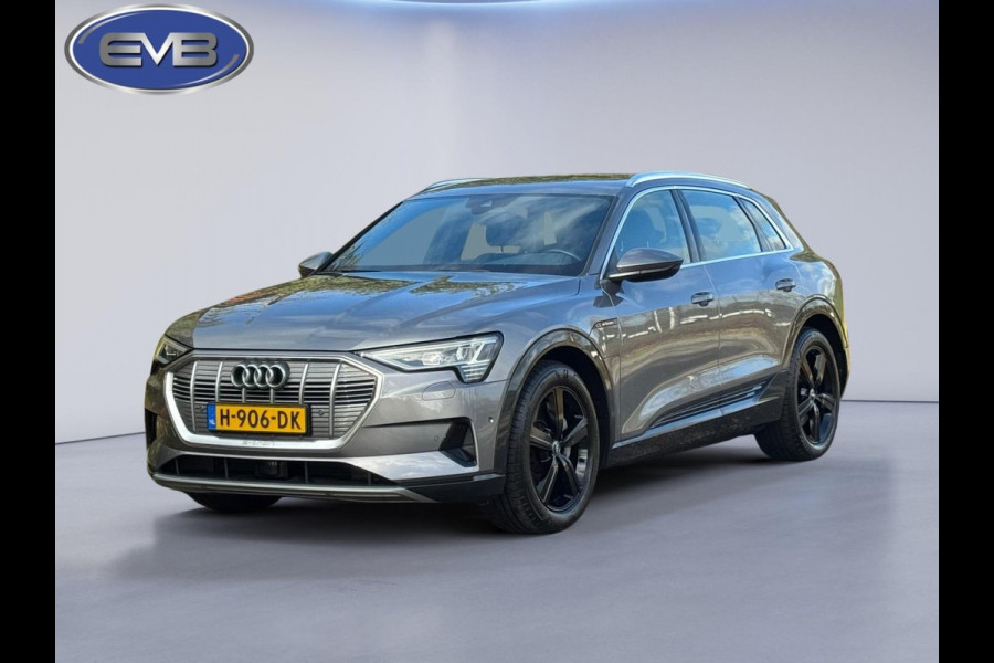 Audi e-tron E-tron 55 quattro 408 pk advanced Pro S Line Plus 95 kWh, SOH 94,6 %, camera , trekhaak,lederen sportinterieur