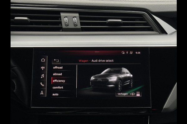 Audi e-tron E-tron 55 quattro 408 pk advanced Pro S Line Plus 95 kWh, SOH 94,6 %, camera , trekhaak,lederen sportinterieur