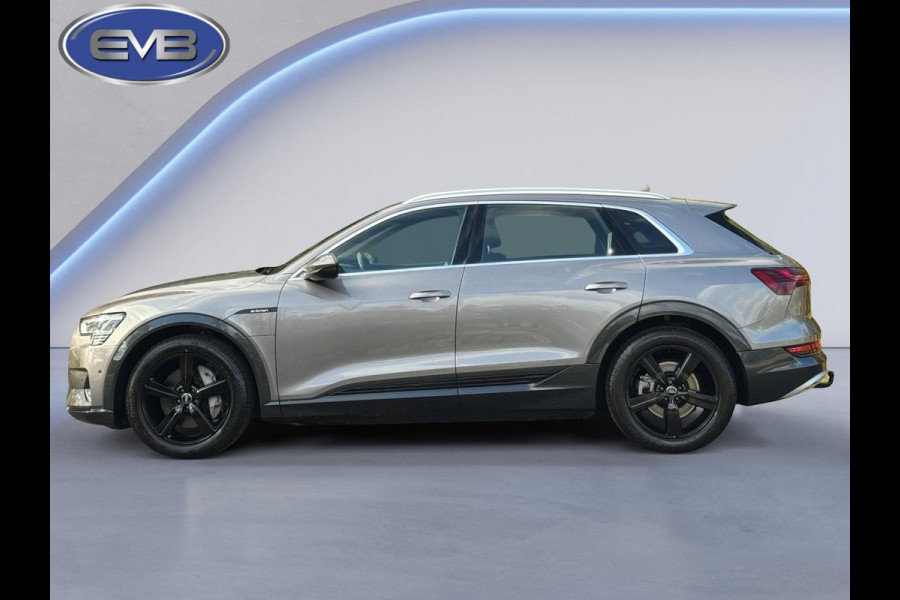 Audi e-tron E-tron 55 quattro 408 pk advanced Pro S Line Plus 95 kWh, SOH 94,6 %, camera , trekhaak,lederen sportinterieur