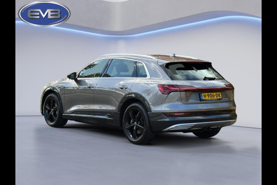 Audi e-tron E-tron 55 quattro 408 pk advanced Pro S Line Plus 95 kWh, SOH 94,6 %, camera , trekhaak,lederen sportinterieur