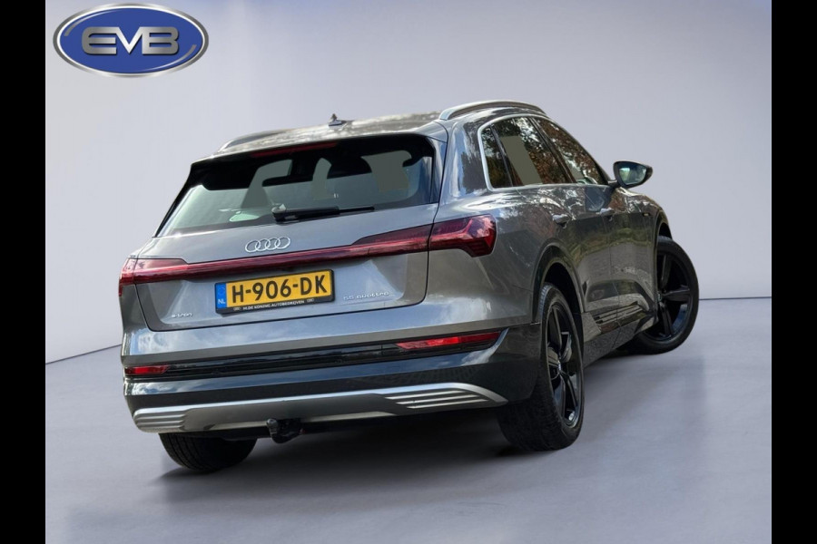 Audi e-tron E-tron 55 quattro 408 pk advanced Pro S Line Plus 95 kWh, SOH 94,6 %, camera , trekhaak,lederen sportinterieur