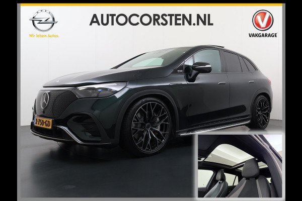 Mercedes-Benz EQE SUV 350+ AMG Line Night+Premium Pack 96kWh Trekhaak 22" Concave Velgen Burmester®Surround Airmatic Distronic plus Adap.Cruise 360°Ca Apple Carplay Android Auto Memory Stoelen+Verwarmd Stuurverwarming Sidesteps Keyless High-Definition LED 1e Eigenaar Origineel Nederlandse Auto Batterijgarantie 10jr./250.000km vanaf nieuw