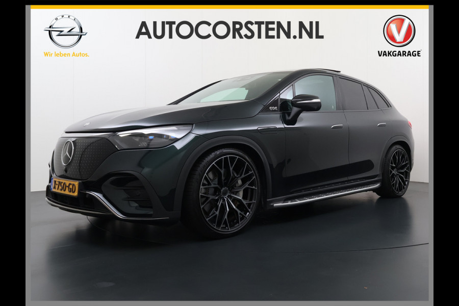 Mercedes-Benz EQE SUV 350+ AMG Line Night+Premium Pack 96kWh Trekhaak 22" Concave Velgen Burmester®Surround Airmatic Distronic plus Adap.Cruise 360°Ca Apple Carplay Android Auto Memory Stoelen+Verwarmd Stuurverwarming Sidesteps Keyless High-Definition LED 1e Eigenaar Origineel Nederlandse Auto Batterijgarantie 10jr./250.000km vanaf nieuw