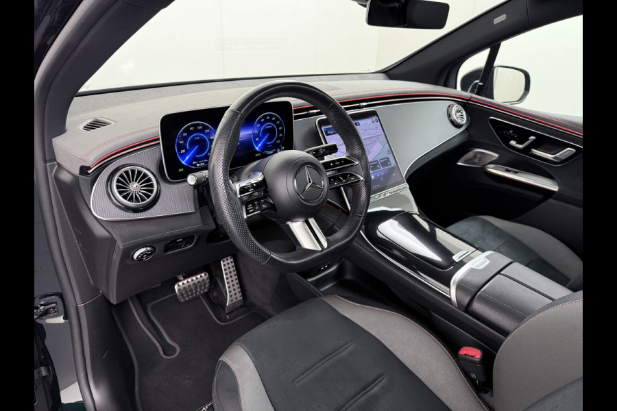 Mercedes-Benz EQE SUV 350+ AMG Line Night+Premium Pack 96kWh Trekhaak 22" Concave Velgen Burmester®Surround Airmatic Distronic plus Adap.Cruise 360°Ca Apple Carplay Android Auto Memory Stoelen+Verwarmd Stuurverwarming Sidesteps Keyless High-Definition LED 1e Eigenaar Origineel Nederlandse Auto Batterijgarantie 10jr./250.000km vanaf nieuw