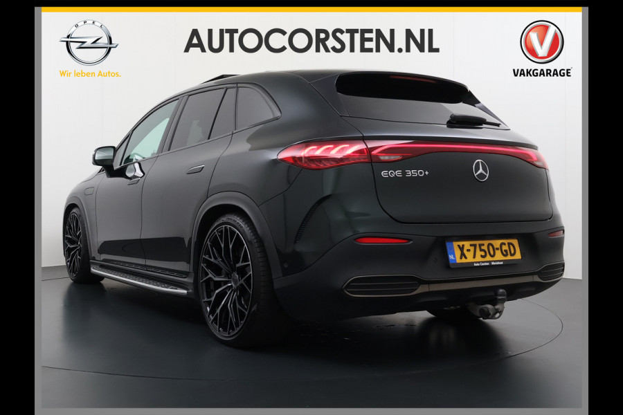 Mercedes-Benz EQE SUV 350+ AMG Line Night+Premium Pack 96kWh Trekhaak 22" Concave Velgen Burmester®Surround Airmatic Distronic plus Adap.Cruise 360°Ca Apple Carplay Android Auto Memory Stoelen+Verwarmd Stuurverwarming Sidesteps Keyless High-Definition LED 1e Eigenaar Origineel Nederlandse Auto Batterijgarantie 10jr./250.000km vanaf nieuw