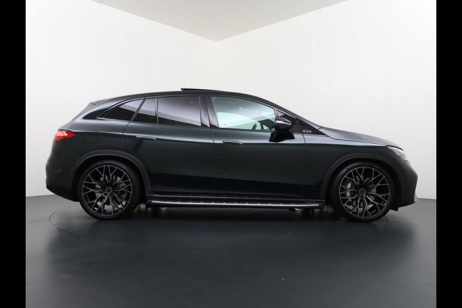 Mercedes-Benz EQE SUV 350+ AMG Line Night+Premium Pack 96kWh Trekhaak 22" Concave Velgen Burmester®Surround Airmatic Distronic plus Adap.Cruise 360°Ca Apple Carplay Android Auto Memory Stoelen+Verwarmd Stuurverwarming Sidesteps Keyless High-Definition LED 1e Eigenaar Origineel Nederlandse Auto Batterijgarantie 10jr./250.000km vanaf nieuw