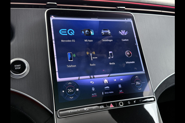 Mercedes-Benz EQE SUV 350+ AMG Line Night+Premium Pack 96kWh Trekhaak 22" Concave Velgen Burmester®Surround Airmatic Distronic plus Adap.Cruise 360°Ca Apple Carplay Android Auto Memory Stoelen+Verwarmd Stuurverwarming Sidesteps Keyless High-Definition LED 1e Eigenaar Origineel Nederlandse Auto Batterijgarantie 10jr./250.000km vanaf nieuw