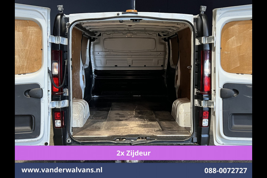 Renault Trafic 1.6 dCi 126pk L2H1 Euro6 Airco | 2x Zijdeur | Camera | Trekhaak | Cruisecontrol Parkeersensoren, bijrijdersbank Renault Trafic 1.6 dCi 126pk L2H1 Euro6 Airco | 2x Zijdeur | Camera | Trekhaak | Cruisecontrol Parkeersensoren, bijrijdersbank