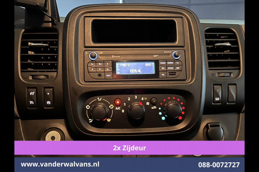 Renault Trafic 1.6 dCi 126pk L2H1 Euro6 Airco | 2x Zijdeur | Camera | Trekhaak | Cruisecontrol Parkeersensoren, bijrijdersbank Renault Trafic 1.6 dCi 126pk L2H1 Euro6 Airco | 2x Zijdeur | Camera | Trekhaak | Cruisecontrol Parkeersensoren, bijrijdersbank
