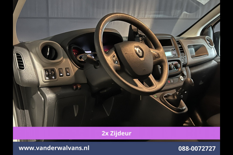 Renault Trafic 1.6 dCi 126pk L2H1 Euro6 Airco | 2x Zijdeur | Camera | Trekhaak | Cruisecontrol Parkeersensoren, bijrijdersbank Renault Trafic 1.6 dCi 126pk L2H1 Euro6 Airco | 2x Zijdeur | Camera | Trekhaak | Cruisecontrol Parkeersensoren, bijrijdersbank