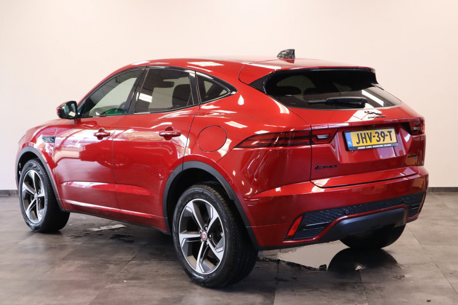 Jaguar E-Pace 1.5 P300e AWD R-Dynamic SE Black Pack ACC Suedecloth hemel Jaguar E-Pace 1.5 P300e AWD R-Dynamic SE Black Pack ACC Suedecloth hemel