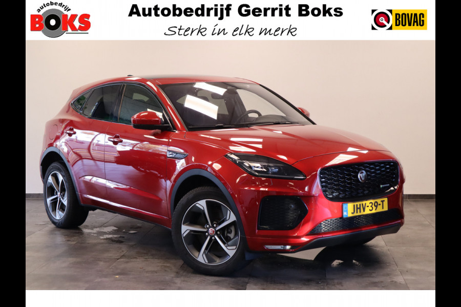 Jaguar E-Pace 1.5 P300e AWD R-Dynamic SE Black Pack ACC Suedecloth hemel Jaguar E-Pace 1.5 P300e AWD R-Dynamic SE Black Pack ACC Suedecloth hemel