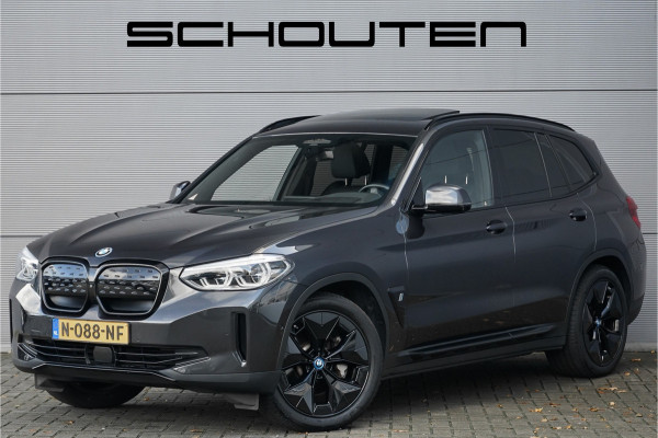 BMW iX3 High Executive 80 kWh Pano ACC HUD H&K Elek Trekhaak 1e Eig