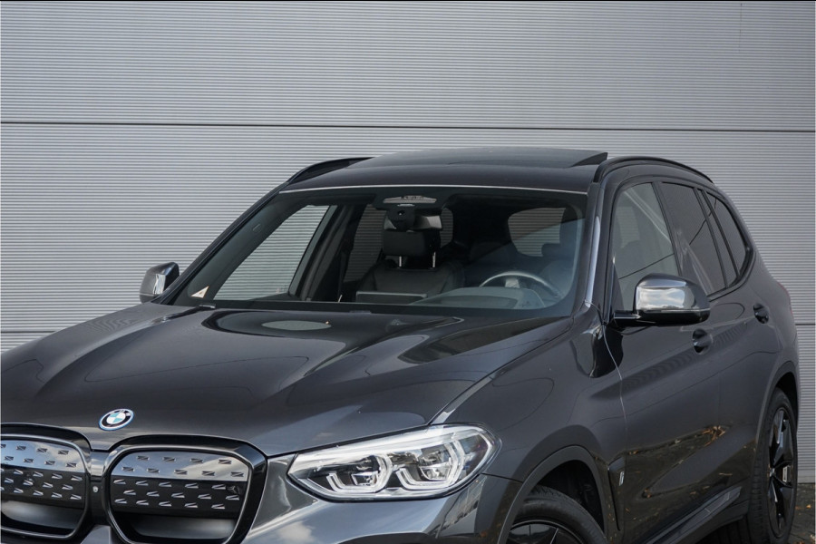 BMW iX3 High Executive 80 kWh Pano ACC HUD H&K Elek Trekhaak 1e Eig