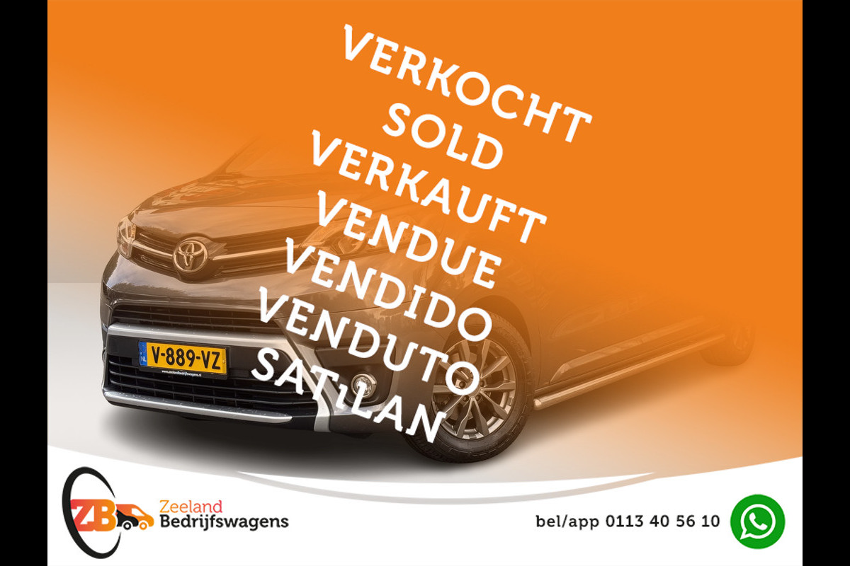 Toyota ProAce Worker 2.0 D-4D Professional Long DC | NL-auto | 2x Schuifd. | Navi | Keyless | Toyota ProAce Worker 2.0 D-4D Professional Long DC | NL-auto | 2x Schuifd. | Navi | Keyless |