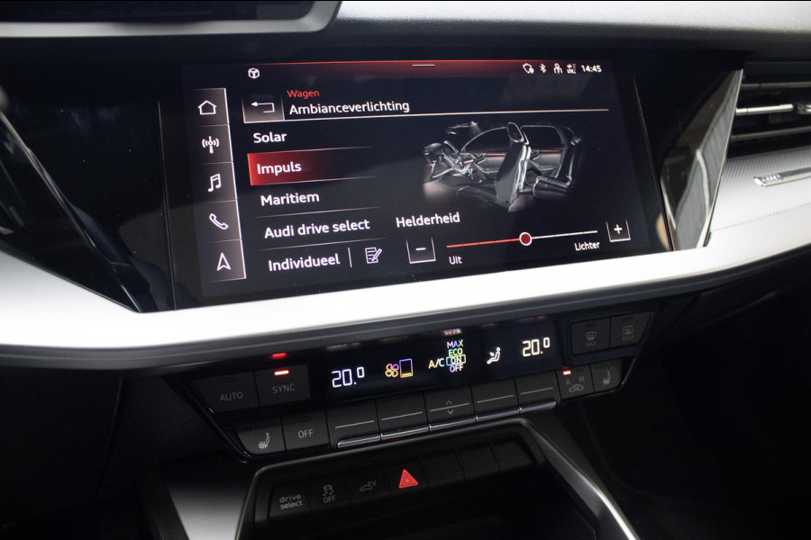 Audi A3 Sportback 40 TFSI e | Pano | Cam Leder | Carplay | Sfeerverlichting Audi A3 Sportback 40 TFSI e | Pano | Cam Leder | Carplay | Sfeerverlichting