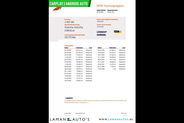Toyota Corolla Touring Sports 1.8 Hybrid 122pk Business Plus | CarPlay ECC Navi 17" LMV LED ACC Camera Metallic | Hybrid Voorschoten Toyota Corolla Touring Sports 1.8 Hybrid 122pk Business Plus | CarPlay ECC Navi 17" LMV LED ACC Camera Metallic | Hybrid Voorschoten
