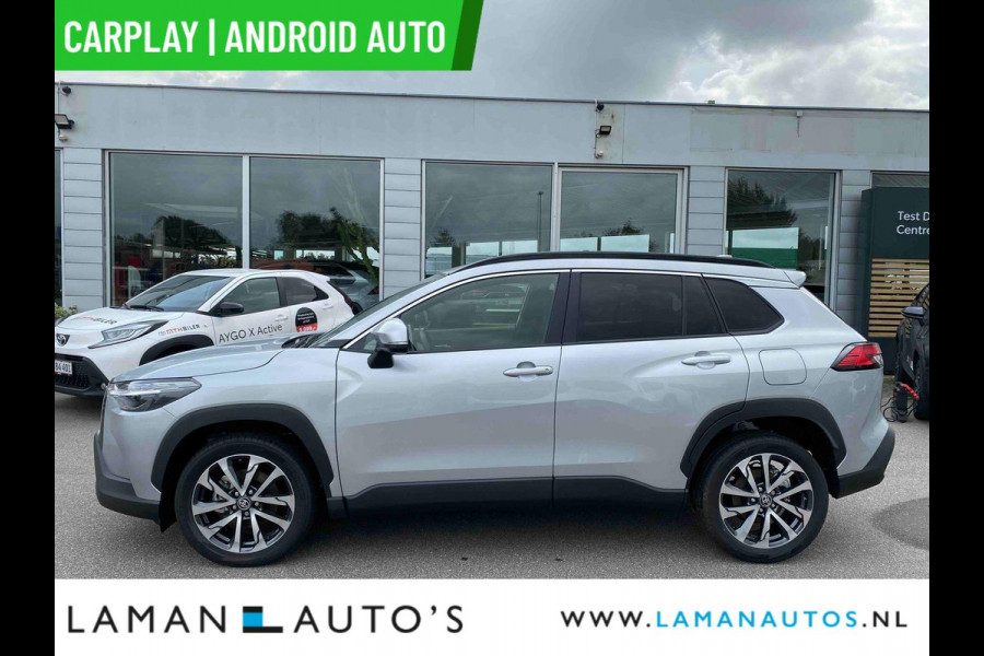 Toyota Corolla Cross Hybrid 140pk Style Premium 2025 | CarPlay Stuur- en stoelverwarming ECC ACC 18" LMV PDC Camera BSM Metallic | Hybrid Voorschoten Toyota Corolla Cross Hybrid 140pk Style Premium 2025 | CarPlay Stuur- en stoelverwarming ECC ACC 18" LMV PDC Camera BSM Metallic | Hybrid Voorschoten