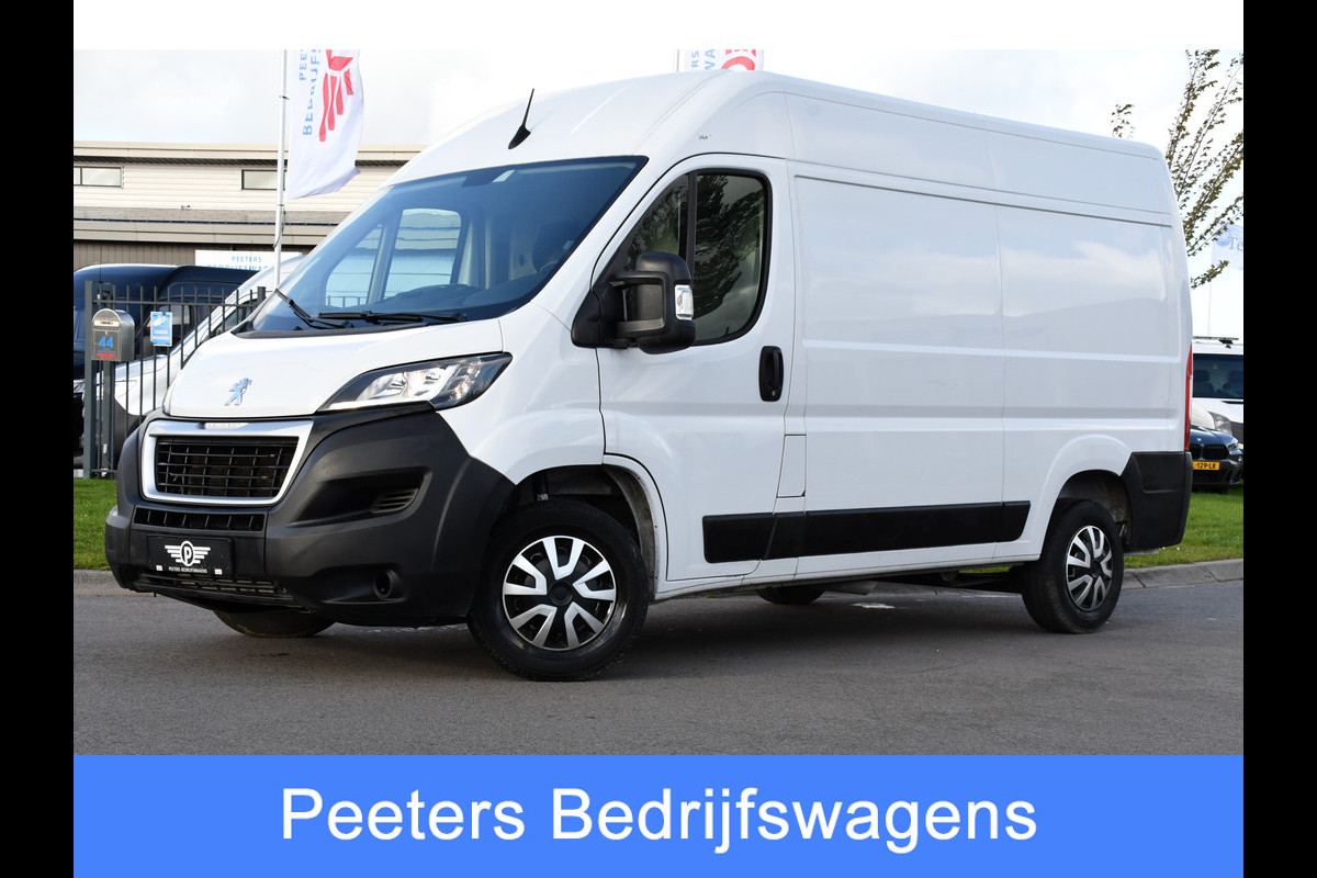 Peugeot Boxer 2.2 BlueHDi 120 L2H2 Premium Cruise, NAVI, Sensoren, Trekhaak, Multimedia, 120pk, Uniek!
