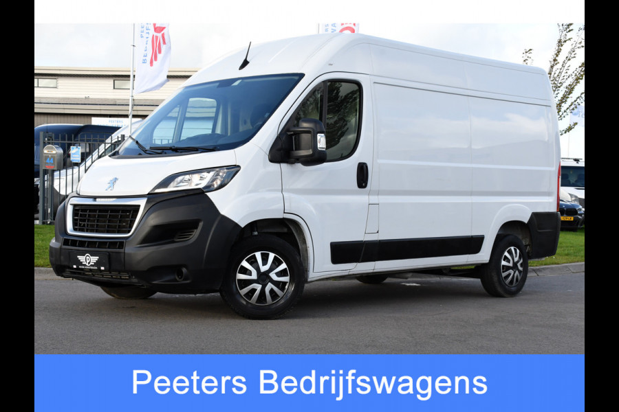 Peugeot Boxer 2.2 BlueHDi 120 L2H2 Premium Cruise, NAVI, Sensoren, Trekhaak, Multimedia, 120pk, Uniek!