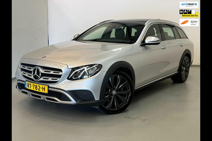 Mercedes-Benz E-Klasse All-Terrain 220d 4Matic / 1e eig / Pano / Headup / Trekhaak Mercedes-Benz E-Klasse All-Terrain 220d 4Matic / 1e eig / Pano / Headup / Trekhaak