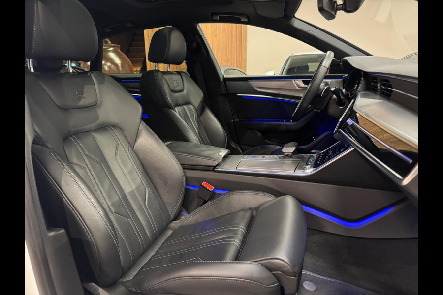 Audi A7 Sportback 50 TFSI e 299PK Quattro 3X S-Line, Virtual Cockpit, Pano, Black Optik, ACC, Hud, 360 Cam, B&O, Leder, Onderhoud Audi A7 Sportback 50 TFSI e 299PK Quattro 3X S-Line, Virtual Cockpit, Pano, Black Optik, ACC, Hud, 360 Cam, B&O, Leder, Onderhoud