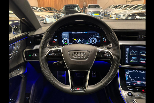 Audi A7 Sportback 50 TFSI e 299PK Quattro 3X S-Line, Virtual Cockpit, Pano, Black Optik, ACC, Hud, 360 Cam, B&O, Leder, Onderhoud Audi A7 Sportback 50 TFSI e 299PK Quattro 3X S-Line, Virtual Cockpit, Pano, Black Optik, ACC, Hud, 360 Cam, B&O, Leder, Onderhoud