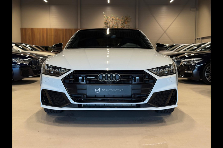 Audi A7 Sportback 50 TFSI e 299PK Quattro 3X S-Line, Virtual Cockpit, Pano, Black Optik, ACC, Hud, 360 Cam, B&O, Leder, Onderhoud Audi A7 Sportback 50 TFSI e 299PK Quattro 3X S-Line, Virtual Cockpit, Pano, Black Optik, ACC, Hud, 360 Cam, B&O, Leder, Onderhoud