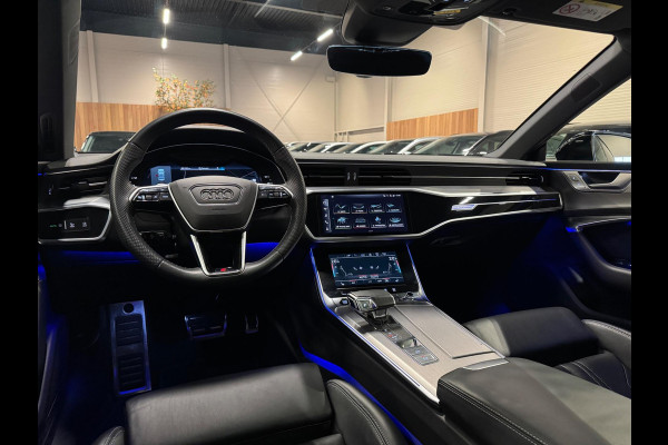 Audi A7 Sportback 50 TFSI e 299PK Quattro 3X S-Line, Virtual Cockpit, Pano, Black Optik, ACC, Hud, 360 Cam, B&O, Leder, Onderhoud Audi A7 Sportback 50 TFSI e 299PK Quattro 3X S-Line, Virtual Cockpit, Pano, Black Optik, ACC, Hud, 360 Cam, B&O, Leder, Onderhoud