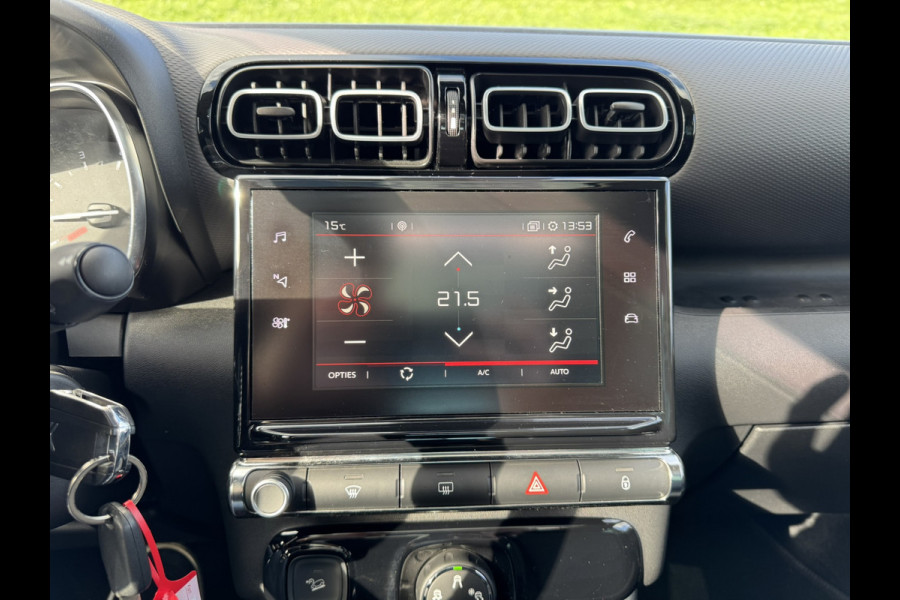 Citroën C3 Aircross 1.2 PureTech S&S Shine Half Leder | Stoelverwarming | Schuif- / Panodak | Grip Control Citroën C3 Aircross 1.2 PureTech S&S Shine Half Leder | Stoelverwarming | Schuif- / Panodak | Grip Control