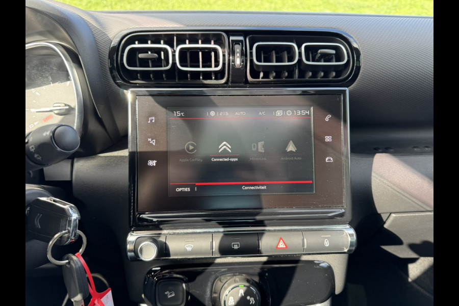 Citroën C3 Aircross 1.2 PureTech S&S Shine Half Leder | Stoelverwarming | Schuif- / Panodak | Grip Control Citroën C3 Aircross 1.2 PureTech S&S Shine Half Leder | Stoelverwarming | Schuif- / Panodak | Grip Control