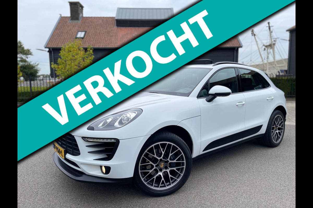 Porsche Macan 2.0 252PK Facelift /Panoramadak/Luchtvering/Led-Xenon/Camera/Electr-Trekhaak 1-Eigenaar Dealer-onderhouden Porsche Macan 2.0 252PK Facelift /Panoramadak/Luchtvering/Led-Xenon/Camera/Electr-Trekhaak 1-Eigenaar Dealer-onderhouden