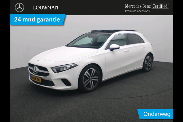 Mercedes-Benz A-Klasse 160 Business Solution Luxury Panorama Schuif-Kanteldak | Sfeerverlichting | Achteruitrijcamera | Stoelverwarming voor | Buitenspiegels elektrisch inklapbaar. Inclusief 24 maanden MB Certified garantie voor Europa. Mercedes-Benz A-Klasse 160 Business Solution Luxury Panorama Schuif-Kanteldak | Sfeerverlichting | Achteruitrijcamera | Stoelverwarming voor | Buitenspiegels elektrisch inklapbaar. Inclusief 24 maanden MB Certified garantie voor Europa.