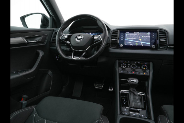 Škoda Karoq 1.5 TSI ACT Sportline (INCL-BTW) Aut. *PANO | DIGI-COCKPIT | ADAPTIVE-CRUISE | FULL-LED | BLIND-SPOT | HEATED-SPORTSEATS | CAMERA | AMBIENT-LIGHT | NAVI-FULLMAP | KEYLESS | DAB+ | SHIFT-PADDLES | PRIVACY-GLASS | .
