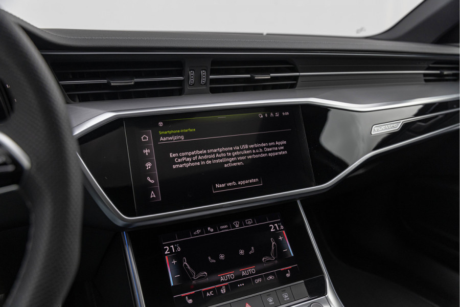 Audi A6 Limousine 55 TFSI-e 367pk Quattro S-line Pano B&O HuD HD-Matrix ACC Audi A6 Limousine 55 TFSI-e 367pk Quattro S-line Pano B&O HuD HD-Matrix ACC