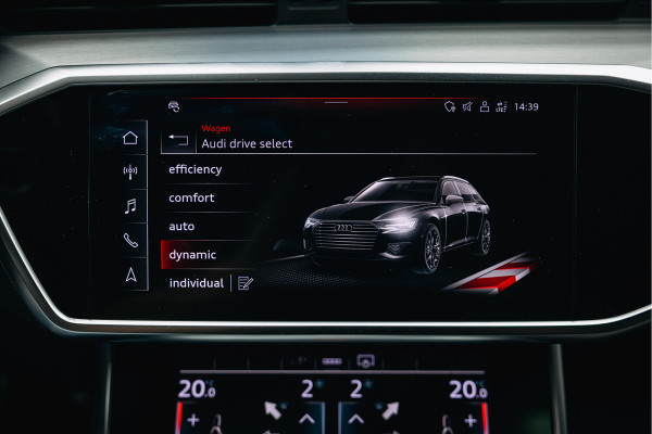 Audi A6 Avant 55 TFSI e quattro Competition | Maxton Design | 360 camera | S-line | Pano | Stoelverwarming | Audi A6 Avant 55 TFSI e quattro Competition | Maxton Design | 360 camera | S-line | Pano | Stoelverwarming |