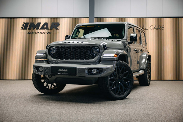 Jeep Wrangler Unlimited 4xe 380 Sahara | Corse Edition Custom made | Unieke kleur | Hybride | Jeep Wrangler Unlimited 4xe 380 Sahara | Corse Edition Custom made | Unieke kleur | Hybride |